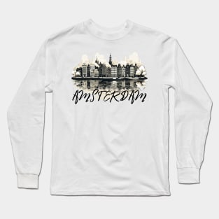 Amsterdam city Long Sleeve T-Shirt